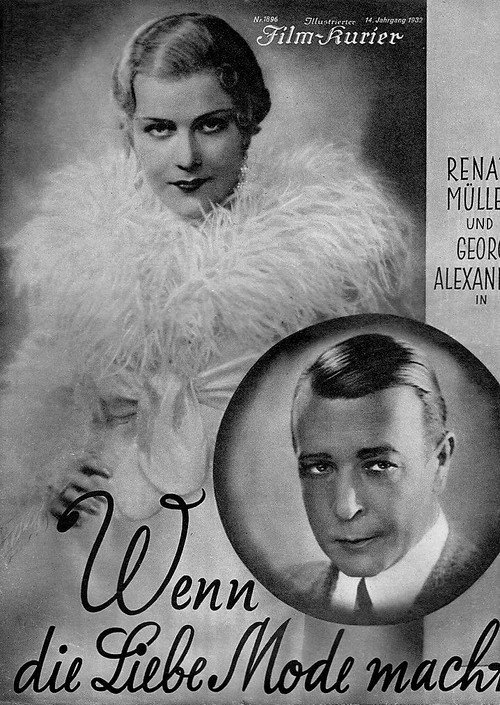 Movie poster for Wenn die Liebe Mode macht (1932)