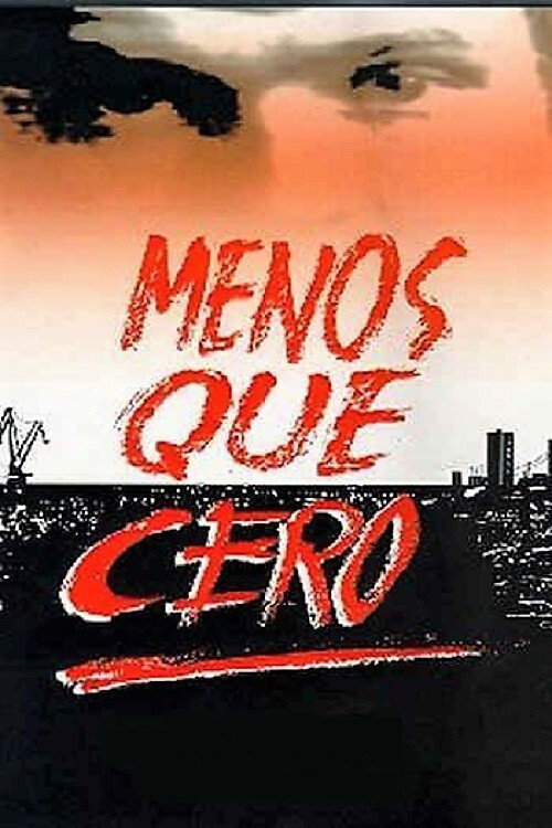 Movie poster for Menos que cero (1996)