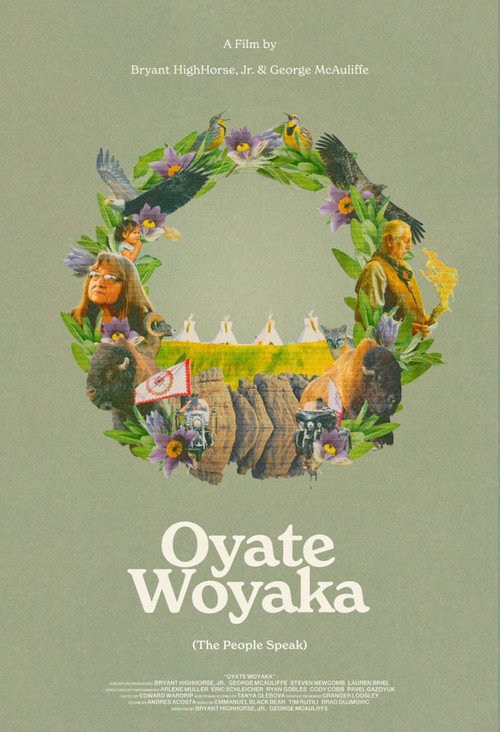 Movie poster for Oyate Woyaka: The People Speak