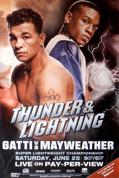 Movie poster for Arturo Gatti vs. Floyd Mayweather Jr. (2005)