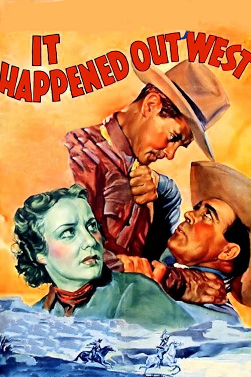 Movie poster for It Happened Out West (1937)