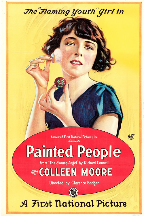 Movie poster for Painted People (1924)