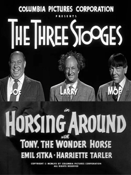 Movie poster for Horsing Around (1957)