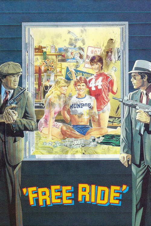 Movie poster for Free Ride (1986)