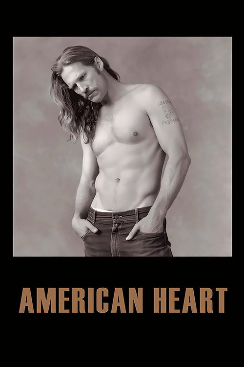 Movie poster for American Heart (1992)