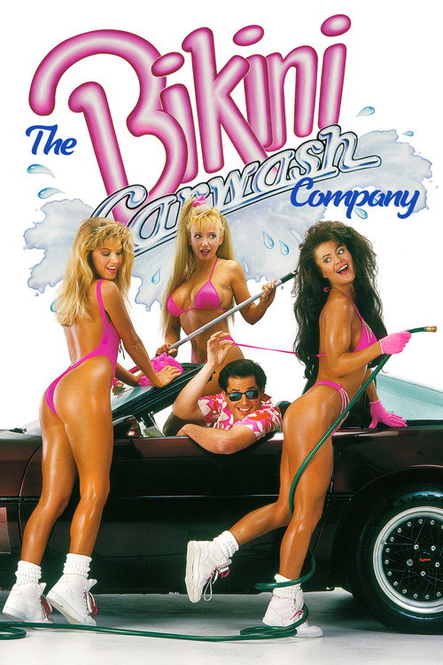 Movie poster for The Bikini Carwash Company (1992)