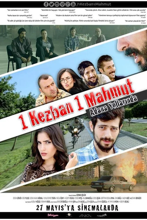 Movie poster for 1 Kezban 1 Mahmut: Adana Yollarında (2016)