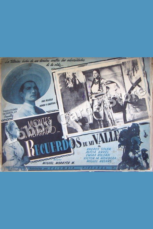 Movie poster for Recuerdos de mi valle (1946)
