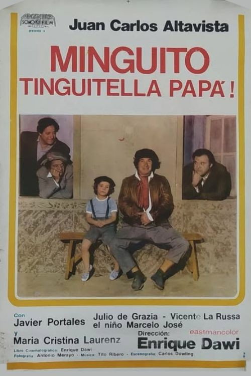 Movie poster for Minguito Tinguitela, papá (1974)