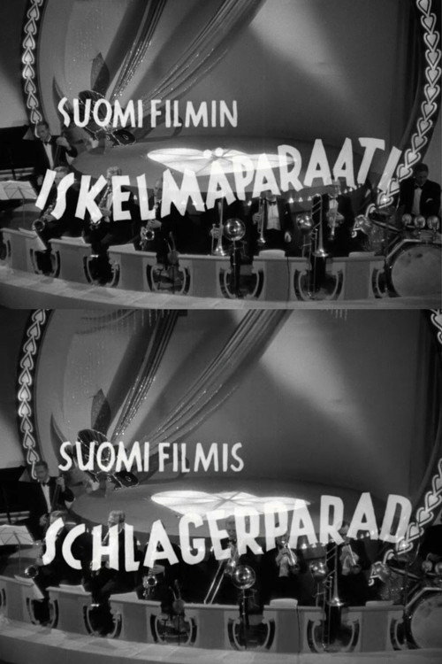 Movie poster for Iskelmäparaati