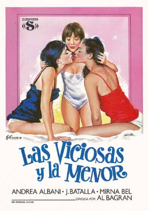 Movie poster for Las viciosas y la menor (1983)