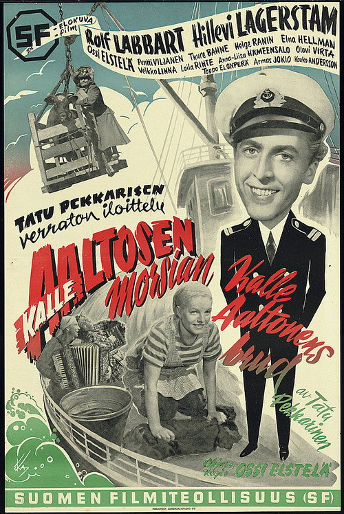 Movie poster for Kalle Aaltosen morsian (1948)