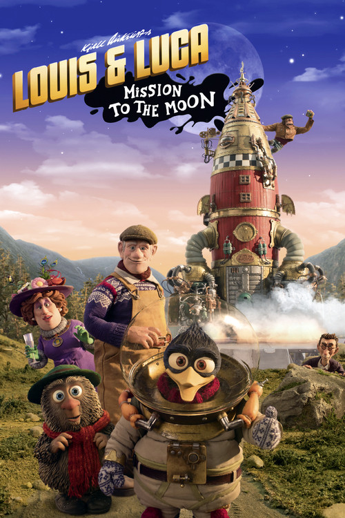 Movie poster for Louis & Luca: Mission to the Moon (2018)