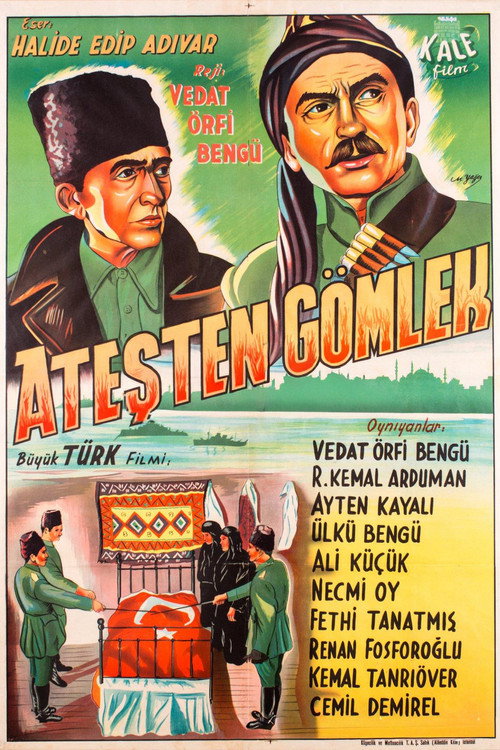 Movie poster for Ateşten Gömlek (1950)