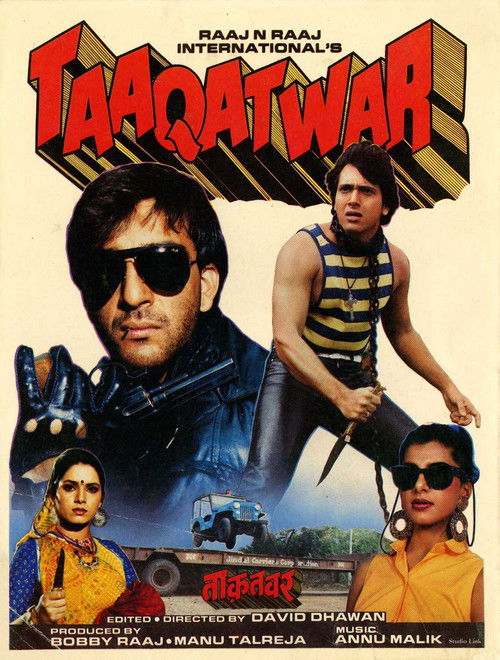 Movie poster for Taaqatwar (1989)