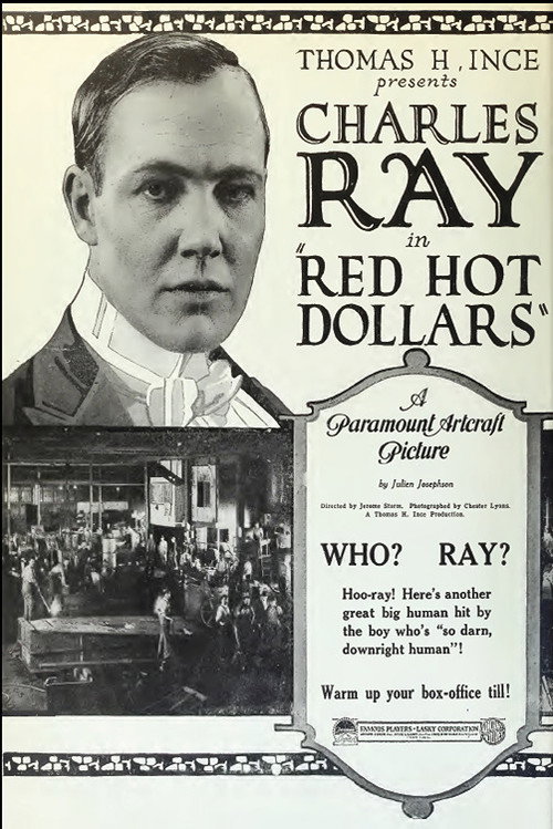 Movie poster for Red Hot Dollars (1919)