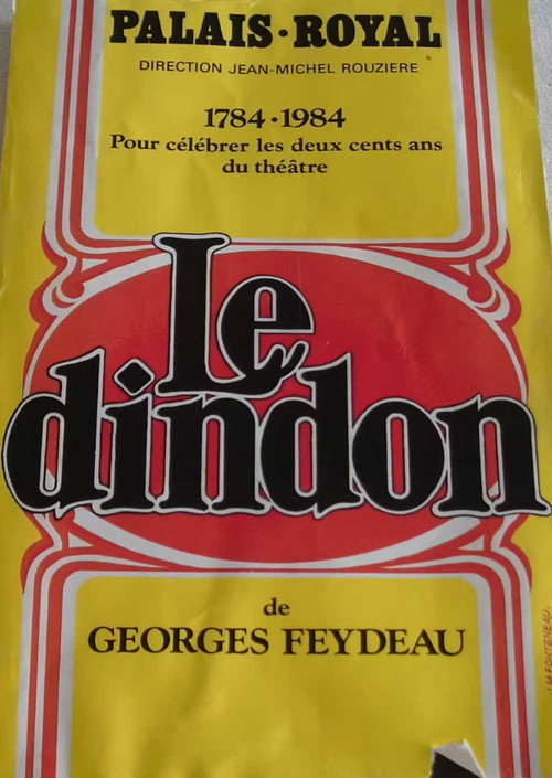 Movie poster for Le Dindon (1986)