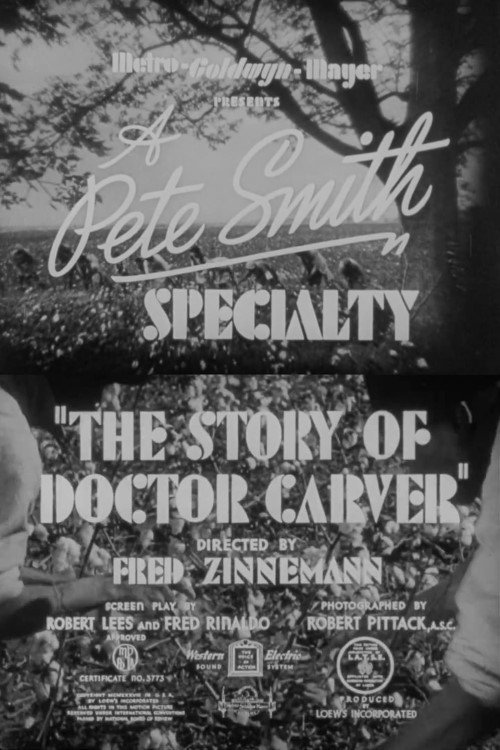 Movie poster for The Story of Doctor Carver (1938)