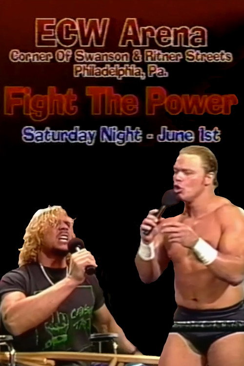 Movie poster for ECW Fight the Power (1996)