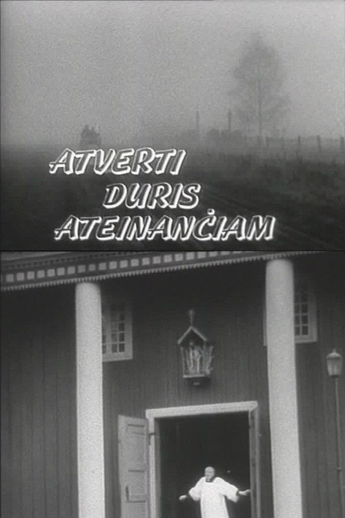 Movie poster for Open the Door to Him Who Comes (1989)