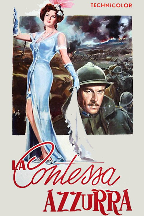 Movie poster for La contessa azzurra (1960)