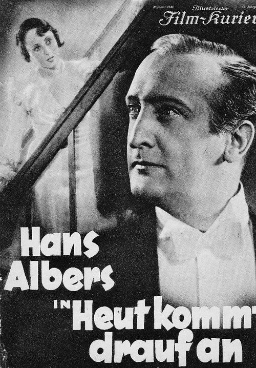 Movie poster for Heut' kommt's drauf an (1933)