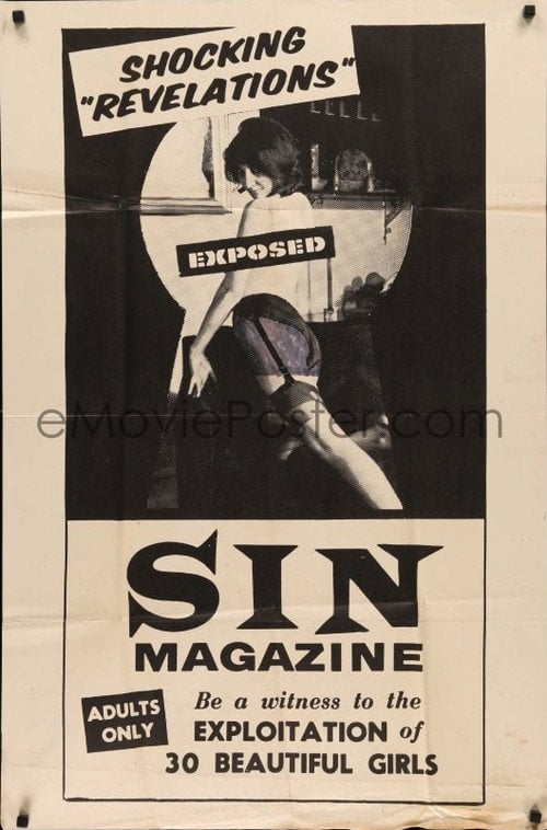 Movie poster for Sin Magazine (1965)
