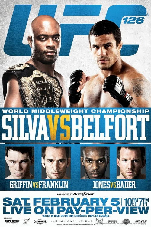 Movie poster for UFC 126: Silva vs. Belfort (2011)
