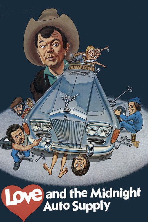 Movie poster for Love and the Midnight Auto Supply (1977)