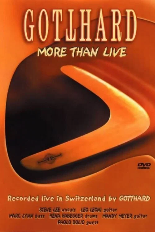 Movie poster for Gotthard: More Than Live (2002)