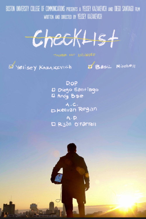 Movie poster for Checklist (2023)