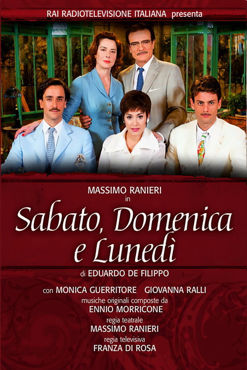 Movie poster for Sabato, domenica e lunedì (2012)