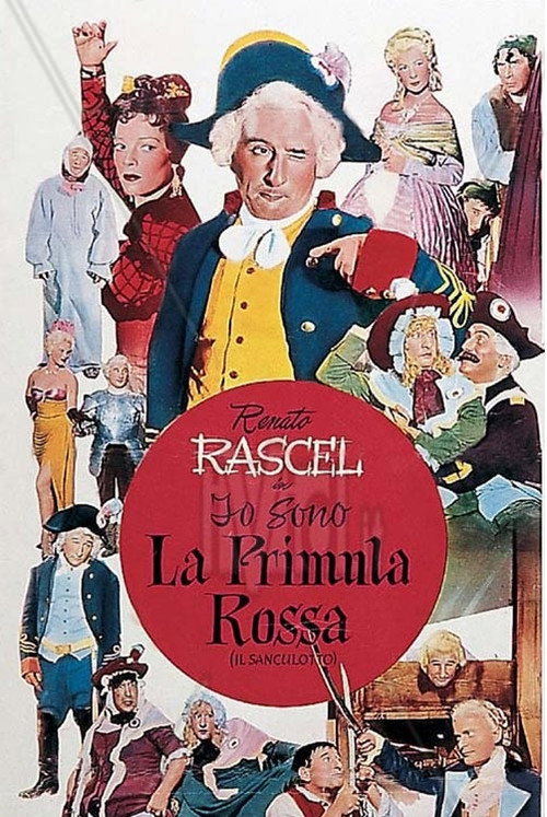 Movie poster for Io sono la Primula Rossa (1954)