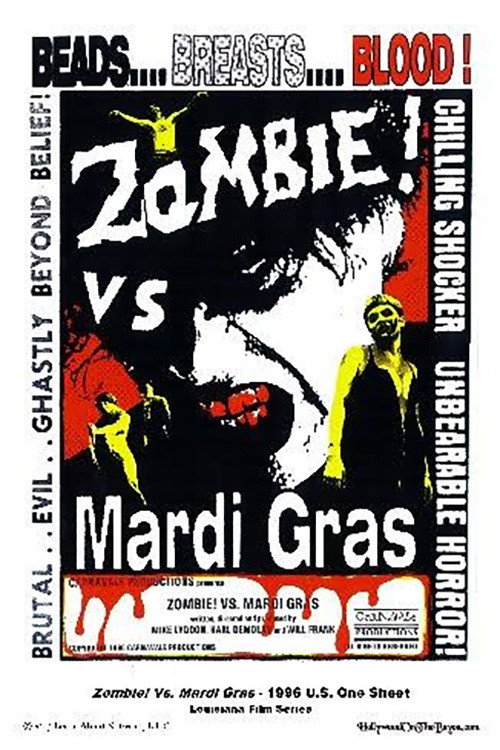 Movie poster for Zombie! vs. Mardi Gras (1999)