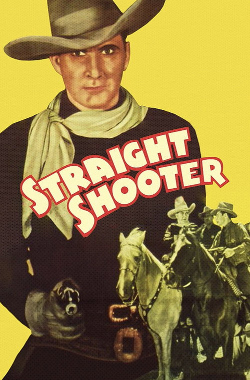 Movie poster for Straight Shooter (1939)