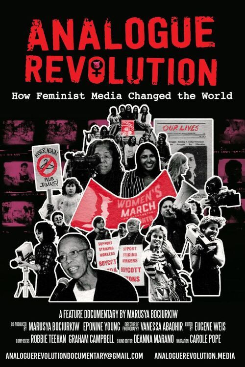 Movie poster for Analogue Revolution: How Feminist Media Changed the World (2023)