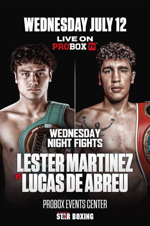 Movie poster for Lester Martinez vs. Lucas de Abreu (2023)
