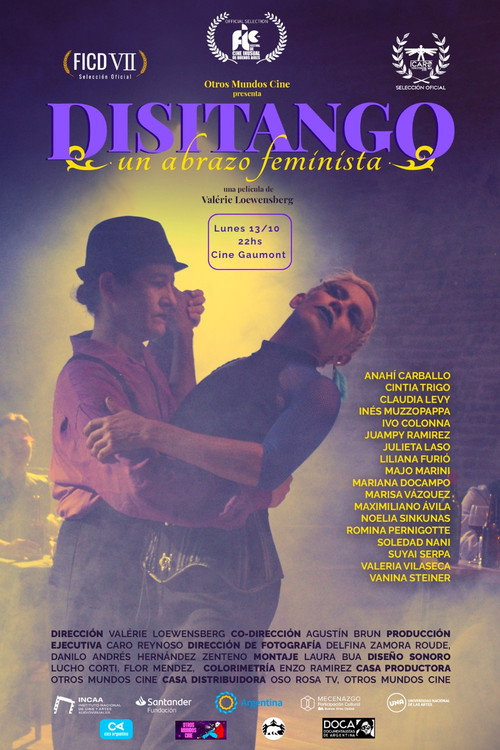 Movie poster for Disitango, A Feminist Hug (2025)