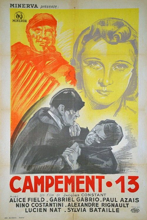 Movie poster for Camp Thirteen (1940)
