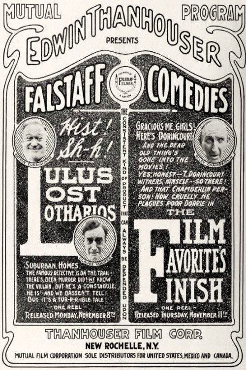 Movie poster for Lulu's Lost Lotharios (1915)