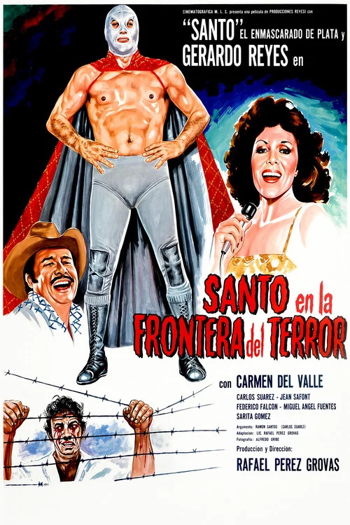 Movie poster for Santo and the Border of Terror (1981)