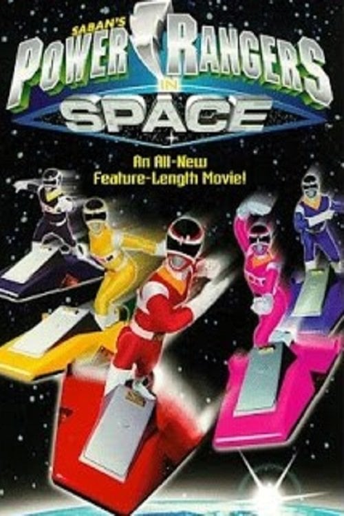 Movie poster for Power Rangers in Space (1998)