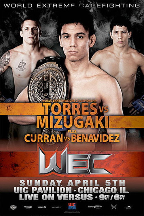 Movie poster for WEC 40: Torres vs. Mizugaki (2009)