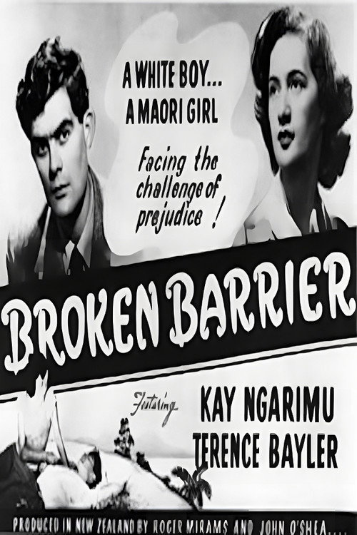 Movie poster for Broken Barrier (1952)