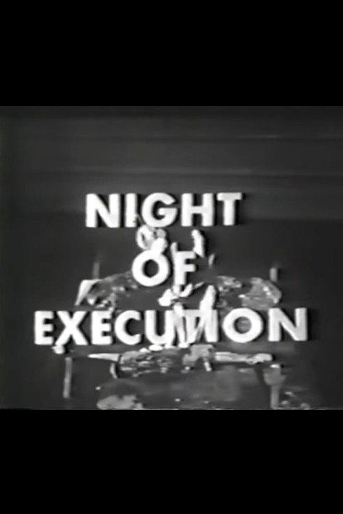 Movie poster for Night of Execution (1955)