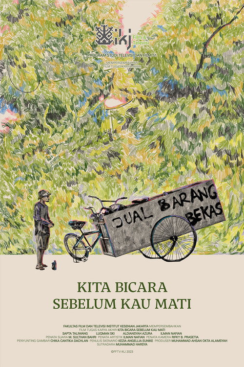 Movie poster for Kita Bicara Sebelum Kau Mati (2023)