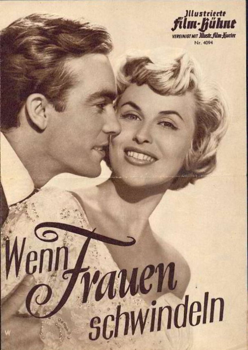 Movie poster for Wenn Frauen schwindeln (1957)