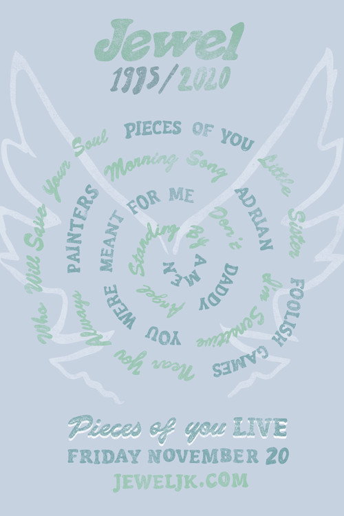 Movie poster for Jewel - Pieces Of You Live (2020)