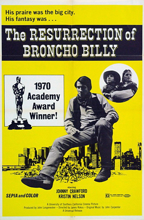 Movie poster for The Resurrection of Broncho Billy (1970)