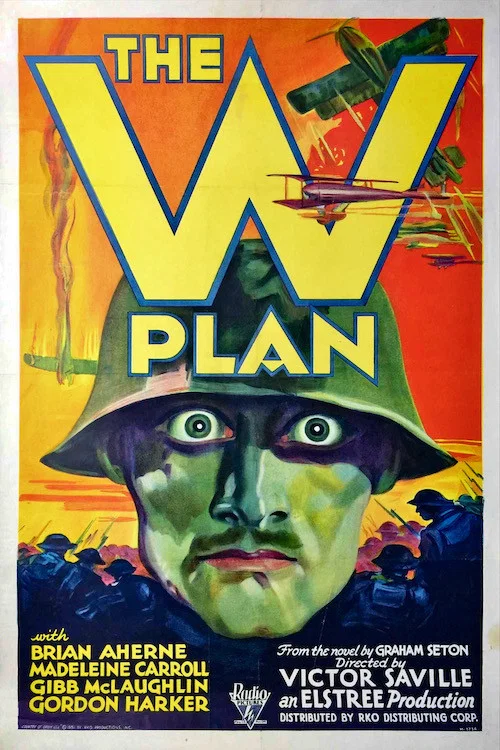 Movie poster for The W Plan (1930)